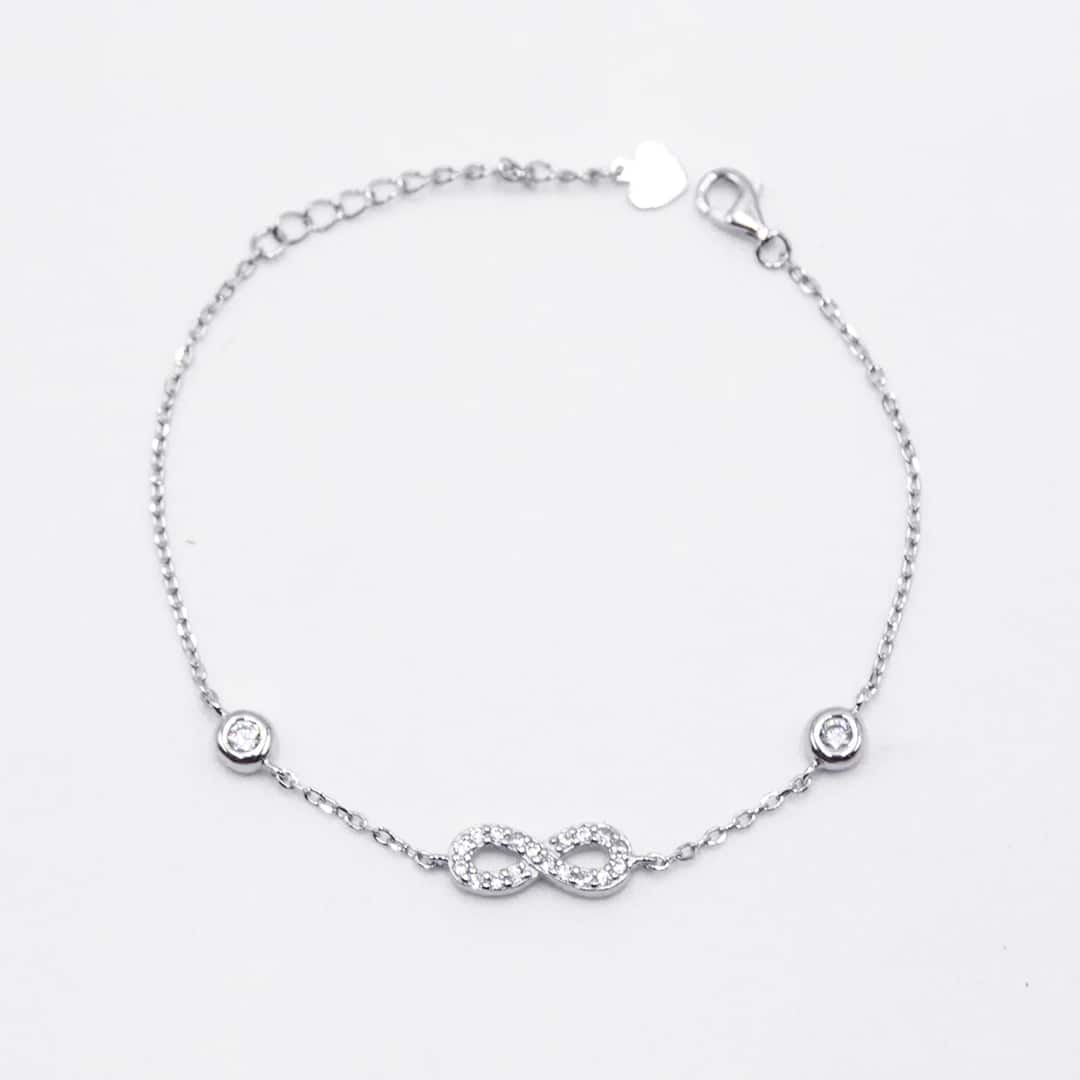 PULSERA INFINITO CIRCONITA