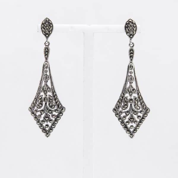 PENDIENTES VINTAGE ROMBO - Imagen 2